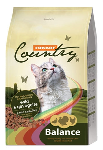 Fokker Cat Country Balance Wild/Geflügel 10 KG