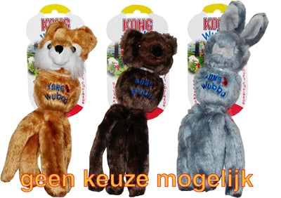 Kong Wubba Freund Assorti KLEIN 28X7,5X6,5 CM