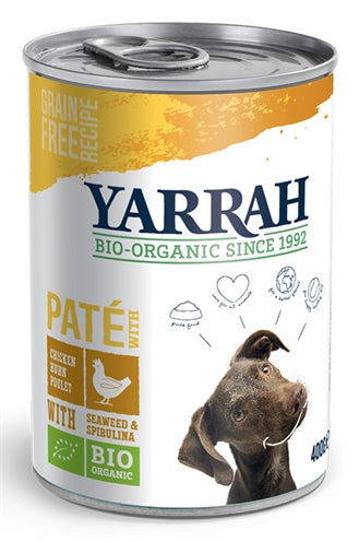 Yarrah Dog Dosenpastete Mit Huhn 12X400 GR