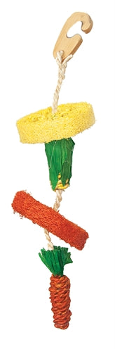 Critter's Choice Glückliches Haustier Natürliches Luffa-Hängespielzeug 30 CM