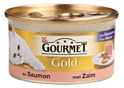 Gourmet Feinschmecker-Gold-Mousse-Lachs 24X85 GR