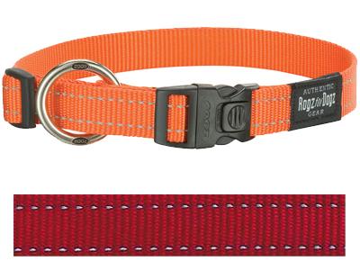 Rogz For Dogs Rogz Für Hunde Keilriemenhalsband Rot 20 MMX34-56 CM