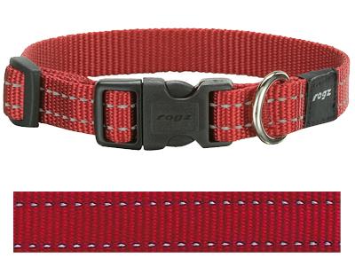 Rogz For Dogs Rogz Für Hunde Schlangenhalsband Rot 16 MMX26-40 CM