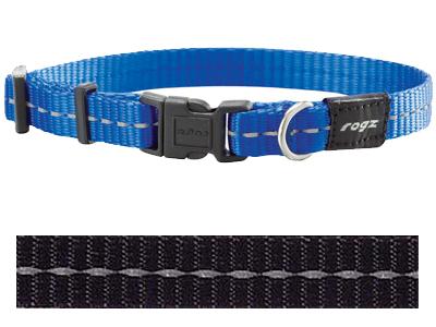 Rogz For Dogs Rogz Für Hunde Nitelife Halsband Schwarz 11 MMX20-32 CM