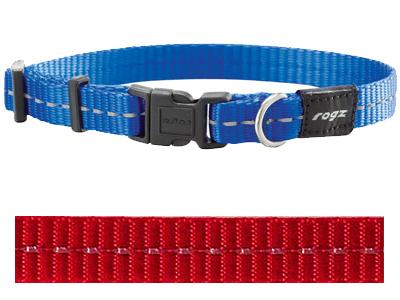 Rogz For Dogs Rogz Für Hunde Nitelife Halsband Rot 11 MMX20-32 CM