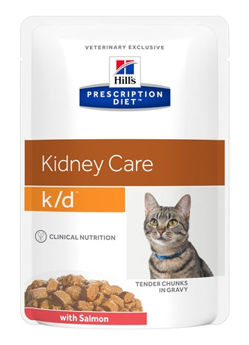 Hill's Prescription Diet Hügelkatze K/D Lachs 12X85 GR