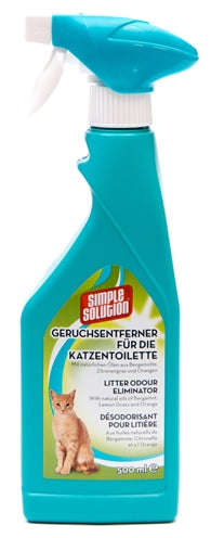 Simple Solution Einfache Lösung Desodorierungsmittel Für Katzentoilette 500 ML