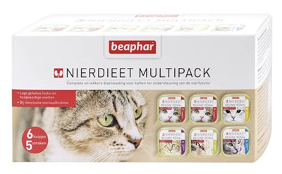 Beaphar Niere Diät Katze Multipack 6X100 GR