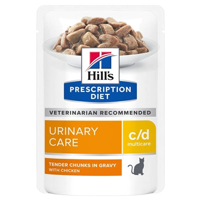 Hill's Prescription Diet Hill's Feline C/D Multicare Unrinary Care Chicken 12X85 GR