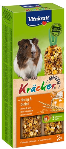 Vitakraft Meerschweinchen-Cracker Honig 2 IN 1