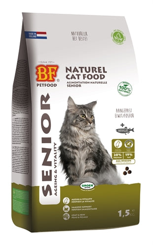 Biofood-Katze Senior Altern &amp; Geschmeidigkeit 1,5 KG