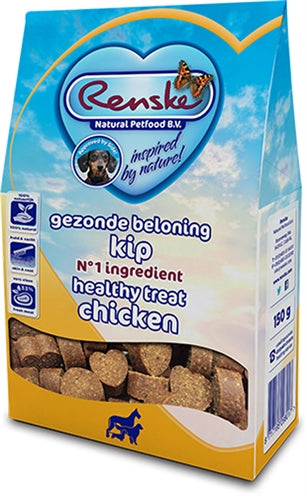 Renske Gesund Belohnen Herzen Herzen Huhn 150 GR