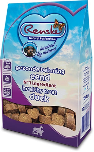 Renske Gesunde Belohnung Herz Ente 150 GR