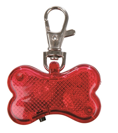 Trixie-Blinker Sicherheitsleuchte Knochen Rot 4,5 CMX3 CM