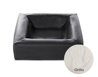 Bia Bed Bia-Bett Hundekorb Ortho Schwarz