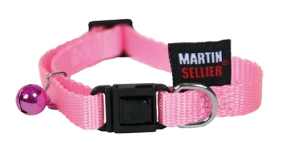 Martin Katzenhalsband Nylon Uni Rosa 20-30X1 CM