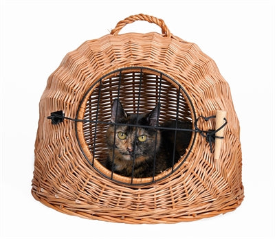 Trixie-Rattan-Katzenkorb Mit Tür ø 50CM