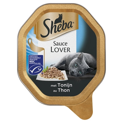 Sheba Alu Sauce Liebhaber Von Thunfisch 22X85 GR