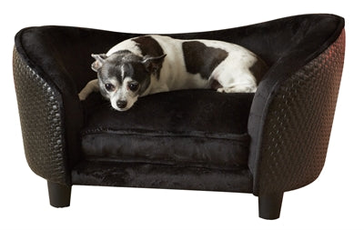 Enchanted Pet Verzaubertes Hundekorb-Sofa Ultra-Plüsch-Kuschelgeflecht Braun 68X41X38 CM