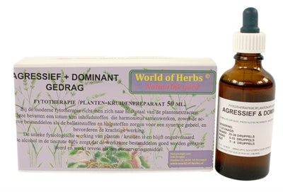 World Of Herbs Welt Der Kräuter Phytotherapie Aggressives / Dominantes Verhalten 50 ML