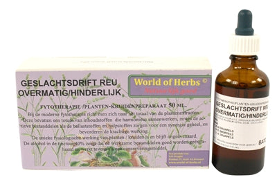 World Of Herbs Welt Der Kräuter Phytotherapie Übermässiger Männlicher Sexualtrieb 50 ML