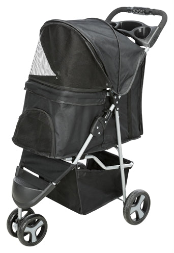 Trixie-Hundewagen Schwarz 80X47X100 CM