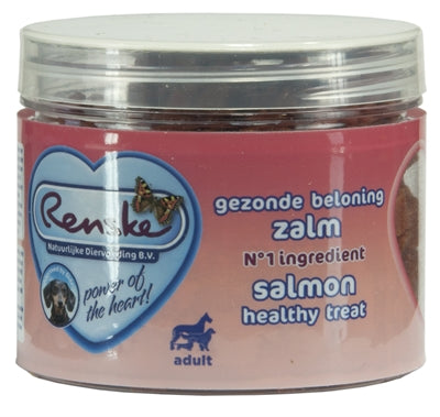 Renske Hund Gesunde Belohnung Mini-Herzen Lachs 100 GR