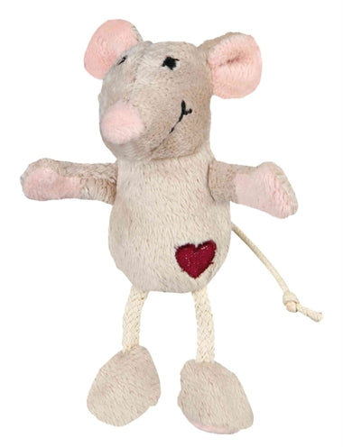 Trixie-Maus-Plüsch Beige 11 CM