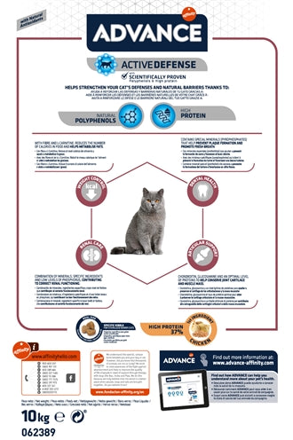 Advance Fortgeschrittene Katzensterilisierte Sensible Senioren 10+