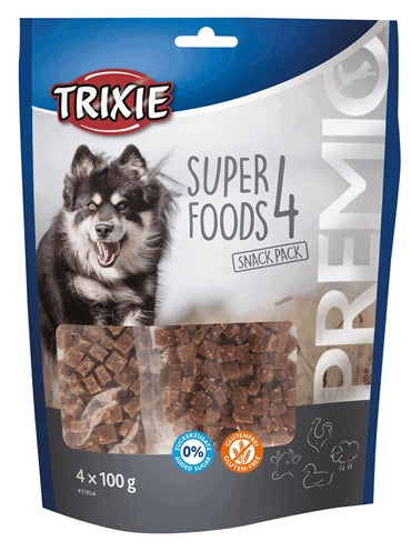 Trixie Premio Superfoods Huhn / Ente / Rind / Lamm 4X100 GR