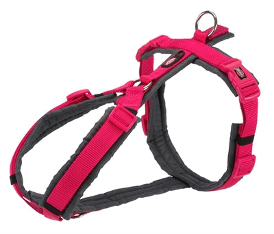 Trixie Hundegeschirr Premium Trekking Fuchsia / Grau