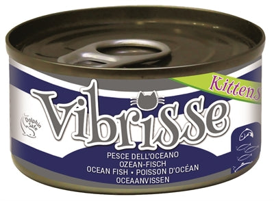 Vibrisse Kätzchen Katze Ozean Fisch 24X70 GR