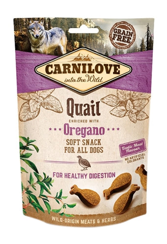 Carnilove Weiche Snack-Wachtel / Oregano 200 GR