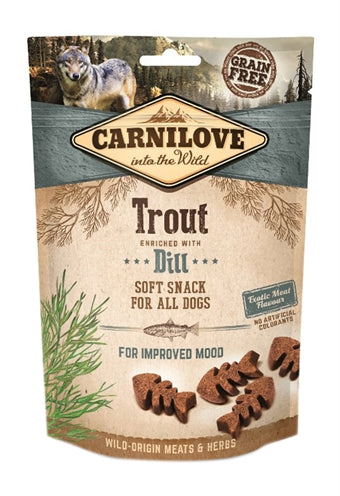 Carnilove Weiche Snack-Forelle / Dill 200 GR