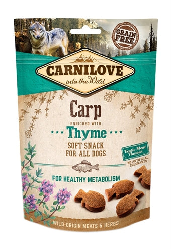 Carnilove Weicher Snack Karpfen / Thymian 200 GR