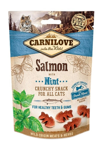 Carnilove Knuspriger Snack Lachs/Minze 50 GR