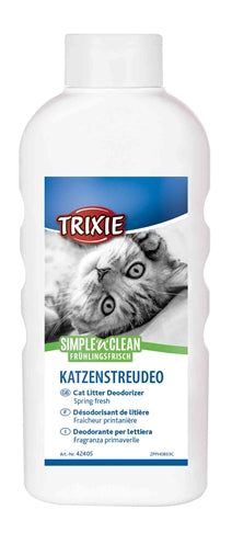 Trixie Simple'n'n'nclean Desodorierendes Katzenstreu Frühlingsfrisch 750 GR