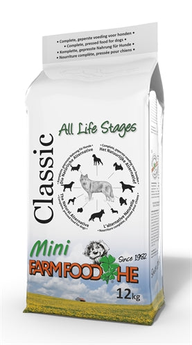 Farm Food Classic Mini / Pup / Kleine Rassen 12 KG