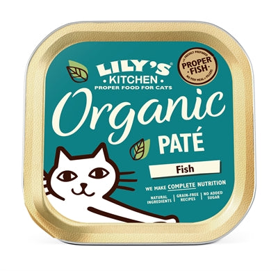 Lily's Kitchen Katze Bio-Fischpastete 19X85 GR