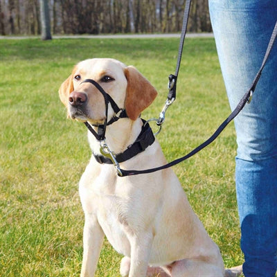 Trixie Hundegeschirr Top Trainer Anti-Zug-Geschirr Schwarz