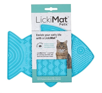 Lickimat Katze Felix Türkis 22 CM