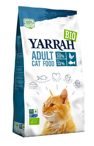 Yarrah Cat Bio-Fischstücke (Msc) Ohne Zuckerzusatz 2,4 KG