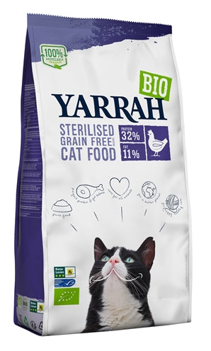 Yarrah Yarra-Katze Sterilisiertes Korn Frei