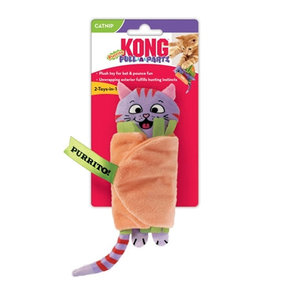 Kong Pull-A-Partz Purrito 14X5 CM