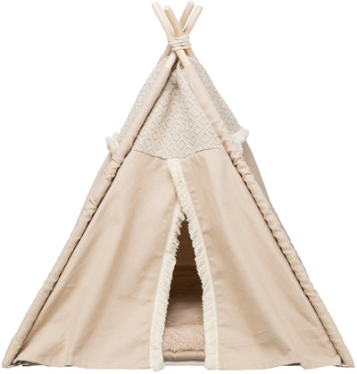 Trixie Katze Korb Tipi Boho Beige 55X55X65 CM