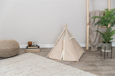 Trixie Katze Korb Tipi Boho Beige 55X55X65 CM