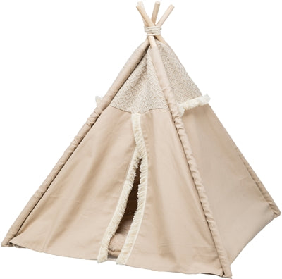 Trixie Katze Korb Tipi Boho Beige 55X55X65 CM