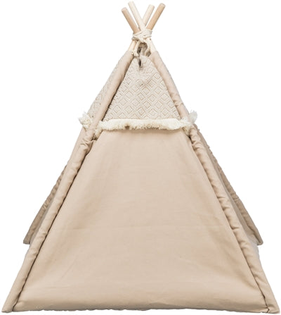 Trixie Katze Korb Tipi Boho Beige 55X55X65 CM