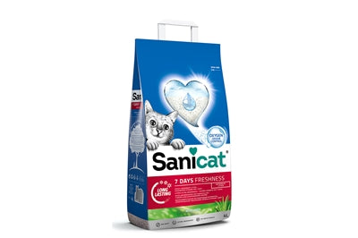 Sanicat 7 Days Aloe Vera Katzenstreu 4 LTR