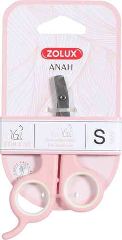 Zolux Anah Nagelschere Rosa/Weiss 7X1X10.5 CM